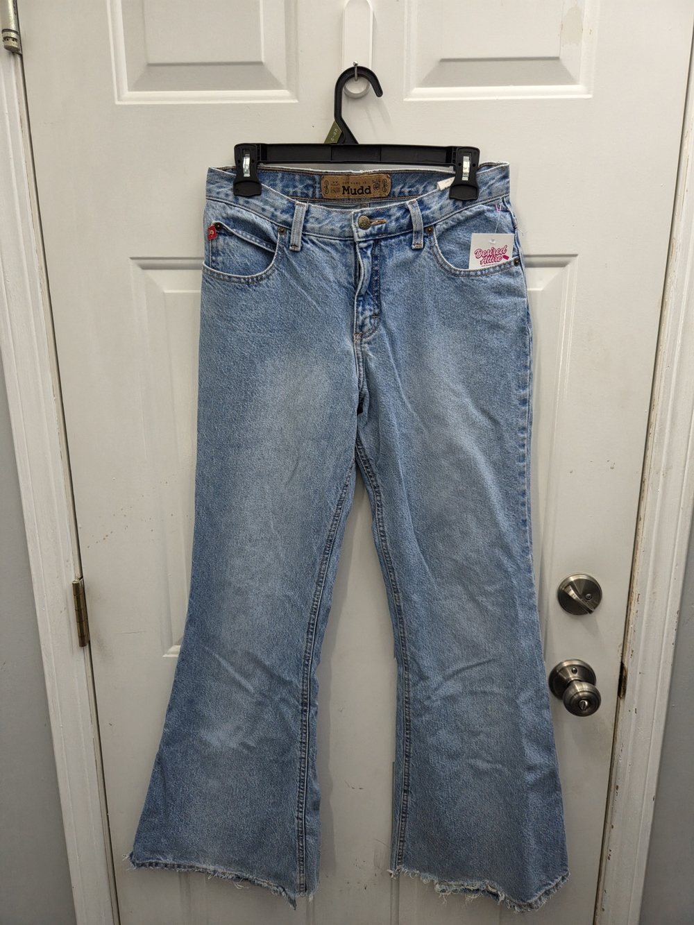 Mudd Women's Light Blue Flare Jeans